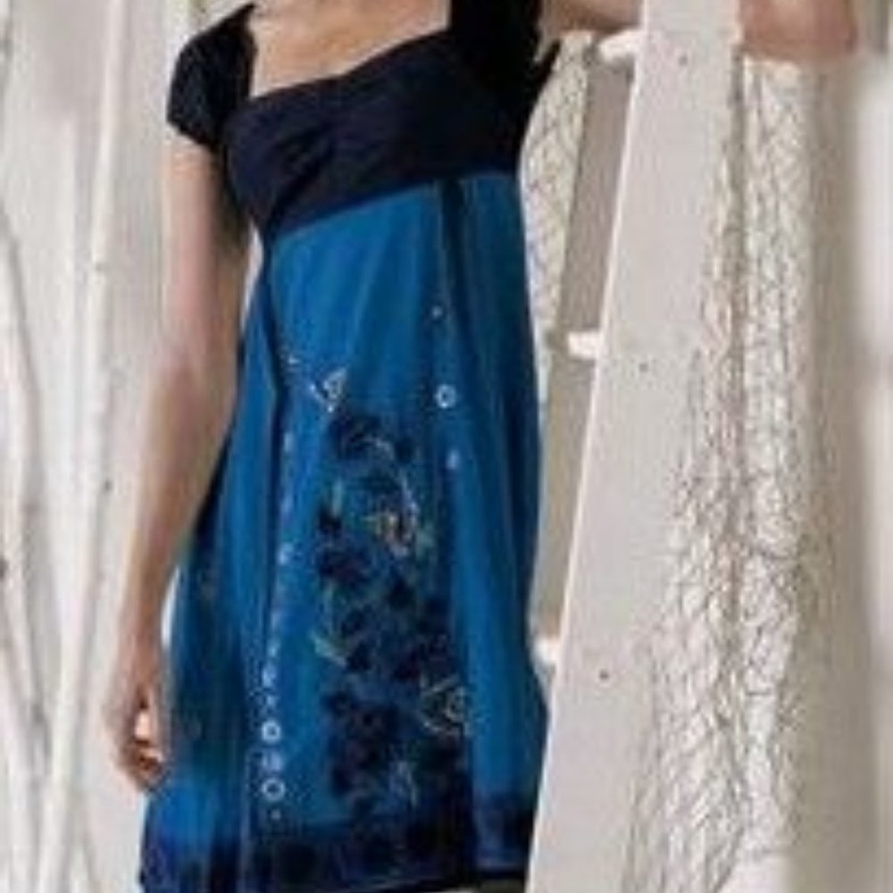 Anthropologie Lithe Silent Solstice dress